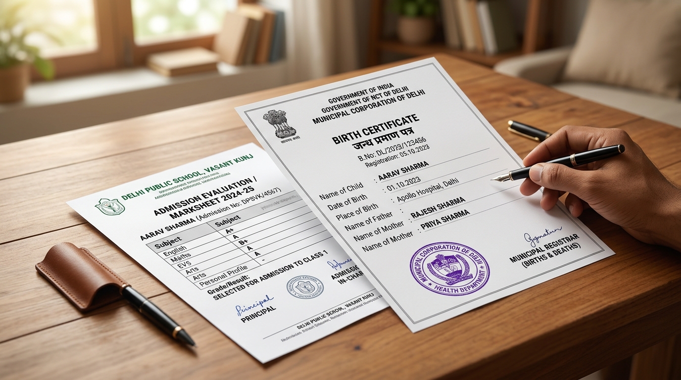 Minor Child Name Change in India: School, Birth Records & Gazette Guide