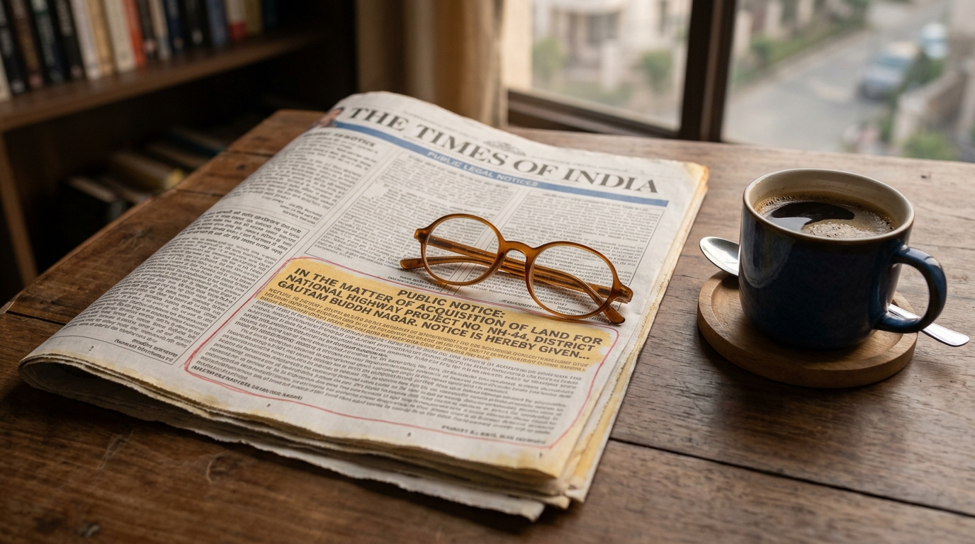 Newspaper Advertisement for Name Change in India: Booking & Formatting Guide